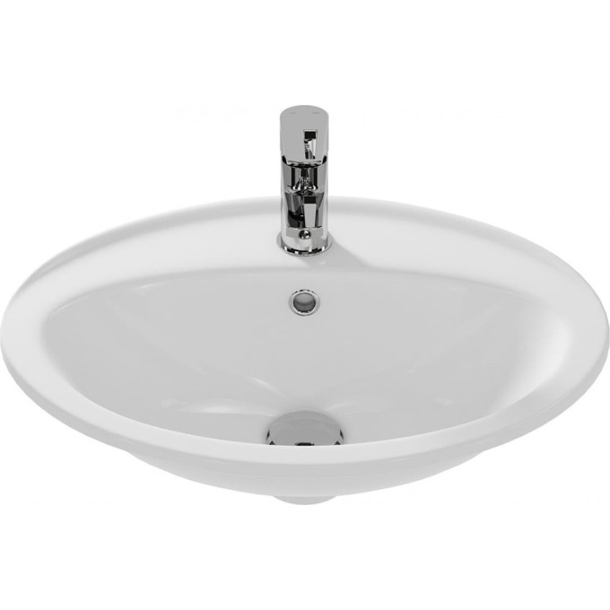 Раковина CERSANIT в столешницу CALLA 54 1 отверстие S-UM-Cl/1-w