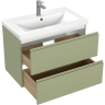 Тумба под раковину подвесная CERSANIT MODUO 80 для COMO 80 шалфей 69345