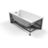 Ванна CERSANIT прямоугольная VIRGO 180x80 белый P-WP-VIRGO*180NL